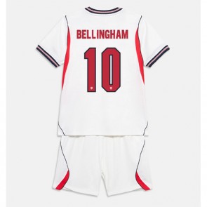 England Jude Bellingham #10 Hjemmebanetrøje Børn VM 2026 Kortærmet (+ Korte bukser)